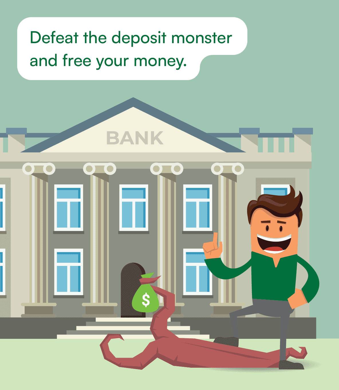 Release your deposit account through insurance
