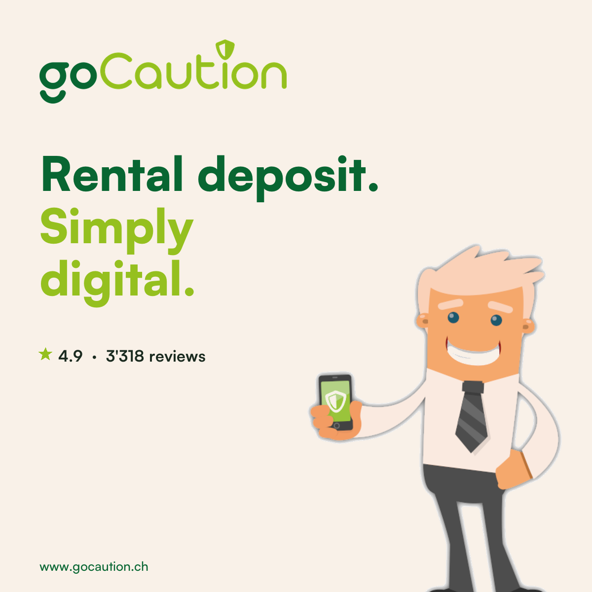 Cheap Rental Deposit Insurance, 100% Online | goCaution
